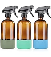 HOMBYS Amber 3 Pcs Spray Bottle Mixed Colored