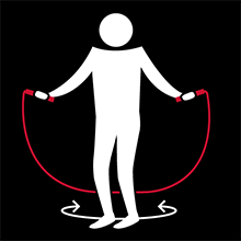 high strength rope everlast jump rope rush athletics ski rope jump rope kid