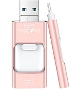 Flash Drive for Phone 256GB, 4 in 1 USB Type C Memory Stick, Photo Stick External Storage Thumb D...