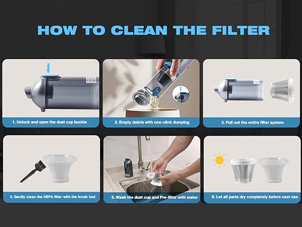 4 IN 1 PORTABLE MINI CORDLESS VACUUM CLEANER