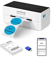 LabelRange Ecommerce Shipping Label Printer, Thermal 4x6 Label Printer, 300 DPI, Bluetooth &amp; USB,...