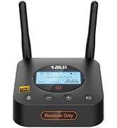 1Mii B06Pro+ Hi-Fi Bluetooth 5.2 Audio Receiver, LDAC Hi-Res Wireless Audio Adapter for Home Ster...