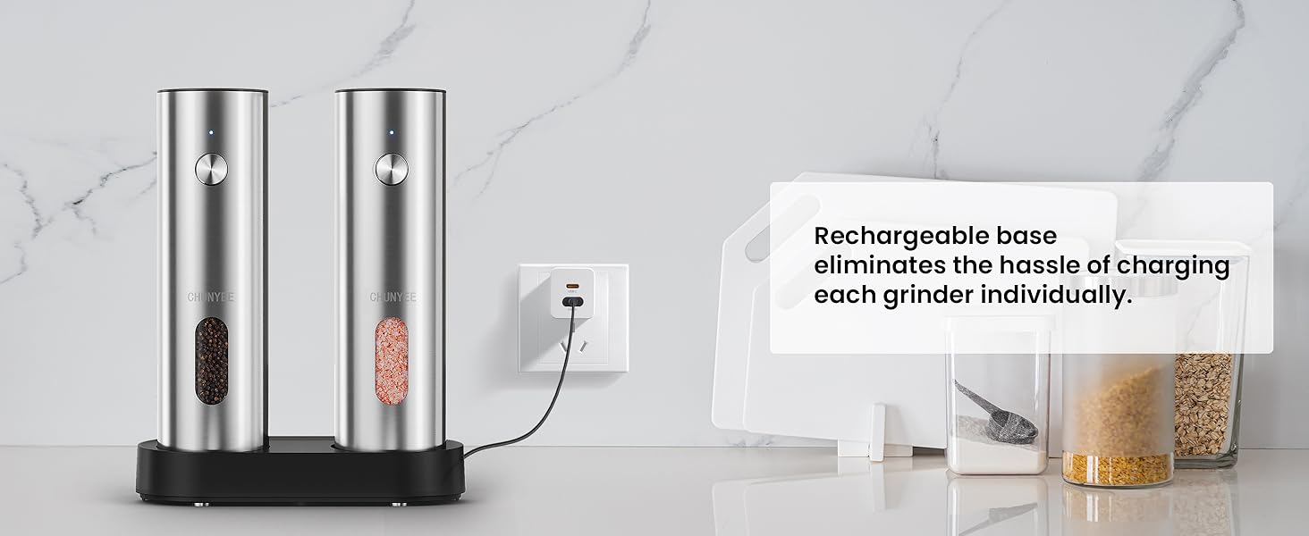 salt and pepper grinder set