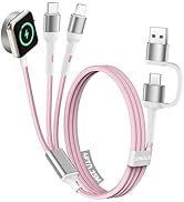 ZONLELE Pink 4ft Multi Charging Cable