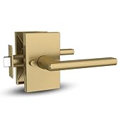 Mega Handles Privacy I Lever Door Handle Set for Hallway, Closet and Bathroom I Reversible Heavy ...