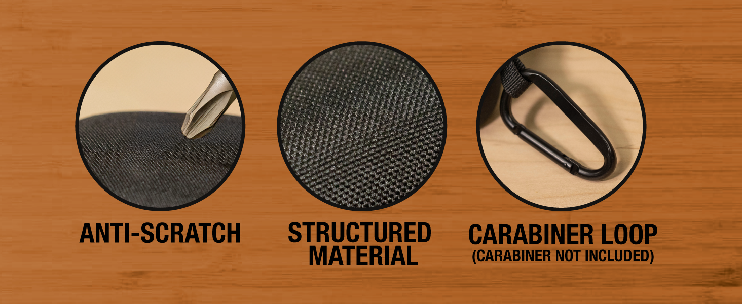 Lightweight yet rugged, the compact headset case size makes it easy to carry in a backpack