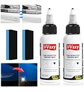 2Pcs V-Vaxy Car Scratch Repair Wax, Car Buff Out Scratch, Intelligent Repair Scratcher, Car Paint...