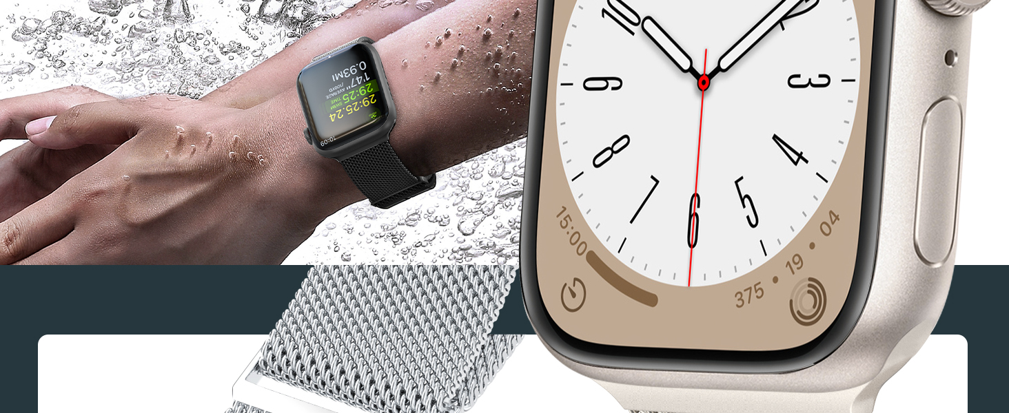leather apple watch band apple watch series 8 41mm bands beaded apple watch bands for women tommeie