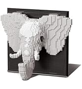BDYDT Wall Art Elephant Building Blocks Set; A Wall Decor Set for Adults Who Love Creative Hobbie...