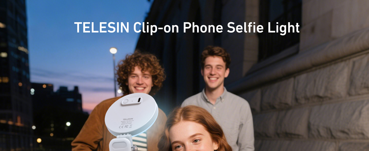 Clip-On Selfie Ring Light