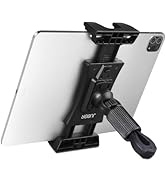 Spin Bike Tablet Holder, 360° Rotation iPad Mount Holder for Exercise Bike, Indoor Treadmill, Sta...