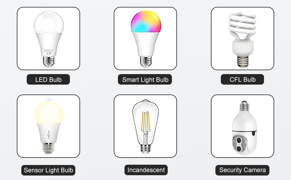 light bulb extension socket