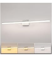 L LOHAS LED 48-Inch Bathroom Vanity Light Bar Over Mirror, Brushed Nickel Modern Bathroom Light F...