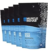 Magnesium-rich epsom salt soak with essential oils for natural relief of pain and inflammation
