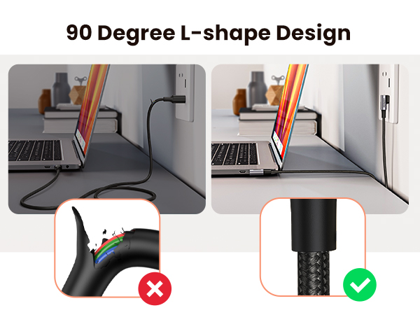 right angle usbc cable