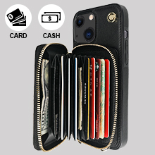 Multi Slots Crossbody Wallet Case for iPhone 13