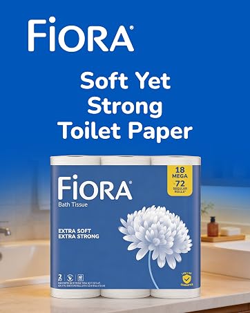 fiora bath tissue soft yet strong toilet paper