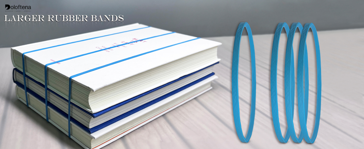 larger rubber bands