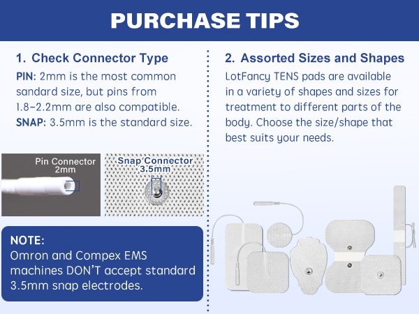 tens unit pads