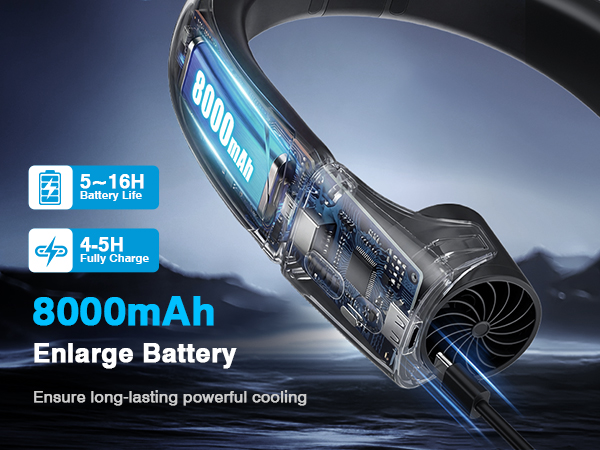 8000mAh Enlarge Battery