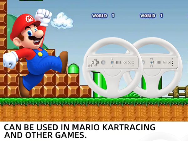 Play Mario Kart with a steering wheel remote
