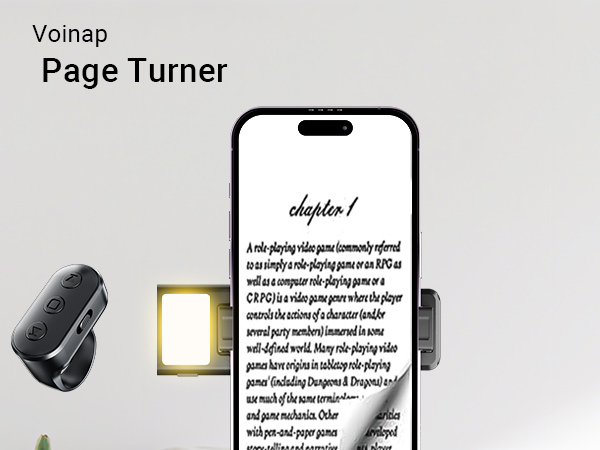 Auto Face Tracking Phone Holder with Remote Ring