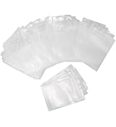 Ellbest 300Pcs 2.4x 3.5 inch 3.15 Mil Small Clear Reclosable Ziplock Bags, Storage Bags for Jewel...