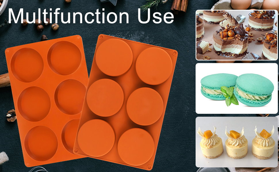 Large Round Disc Silicone Mold