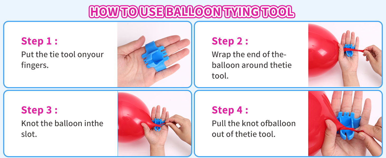 Balloon Pump Kit Electric Balloon Garland Arch Kit Air Blower Inflator Party Decoration Tape Strip