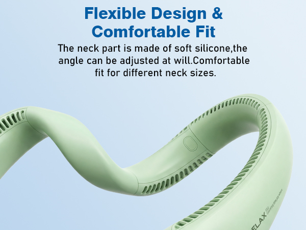 rechargeable neck fan