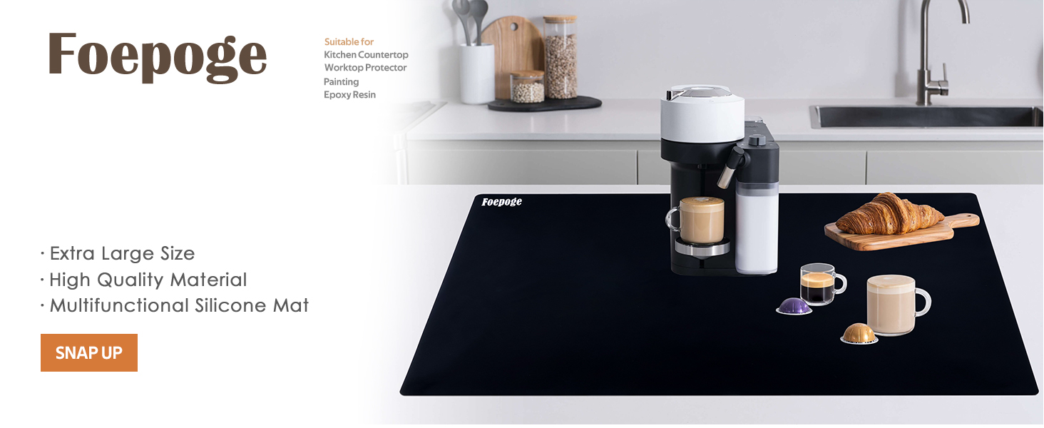 silicone countertop mat