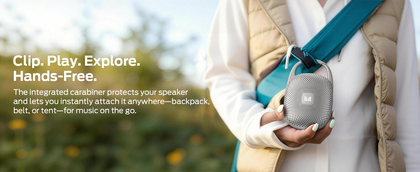 clip on bluetooth speaker