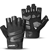ATERCEL Gym Workout Gloves for Men and Women, Weight Lifting Gloves with Excellent Grip, Lightwei...