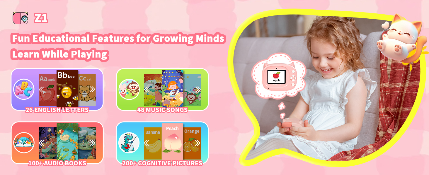 childrens camera kids cameras ages 7-12