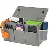 Rocnim Dual-Purpose Bedside Caddy Organizer Hanging Storage Bag Dorm Storage for Home, Dorm, Bunk...