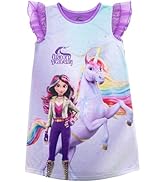Unicorn Academy Girls' Nightgown, Soft &amp; Cute Pajamas for Kids
