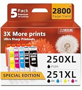 PGI-250XL CLI-251XL Ink Cartridge Replacement for Canon Printer MX922 IP8720 IX6820 MX920 MG7520 ...