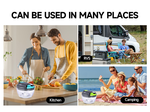  Manual Food Processor Vegetable Chopper