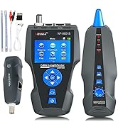 NOYAFA NF-8601S Network Cable Tester RJ45 RJ11 LAN Cable Length Telephone Tracker TDR Tester with...