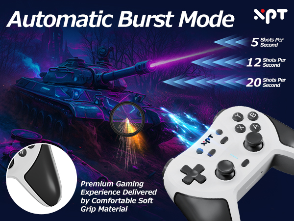 also fully compatible with Nintendo Switch2,Switch1,PS4,PS3,supporting Bluetooth, 2.4G wireless