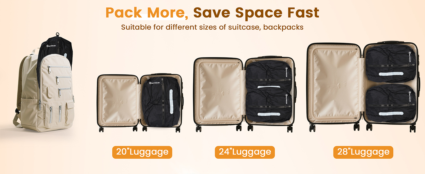 vacuum bags for travel with pump