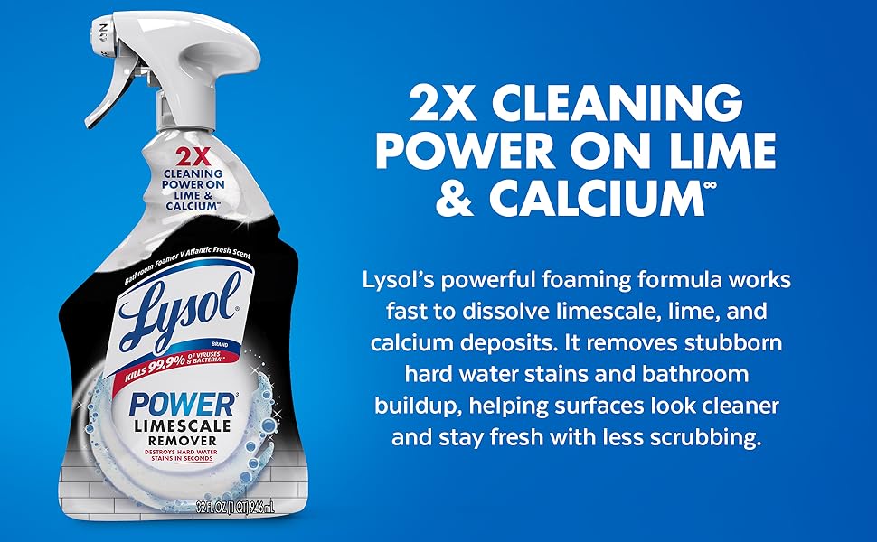 Limescale Remover lysol all purpose cleaner cleaning spray wall cleaner Hydrogen Peroxide