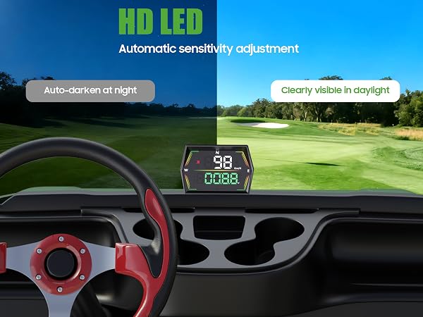 Golf Cart GPS Speedometer