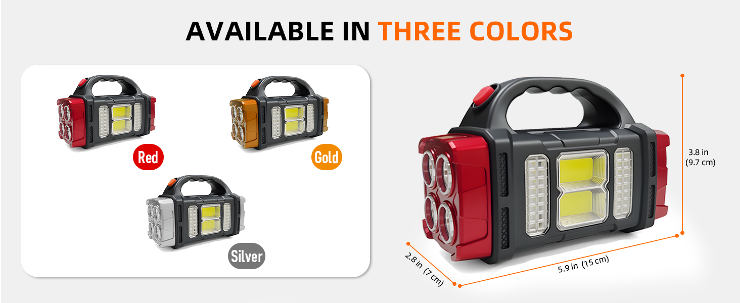 Versatile Solar Flashlight