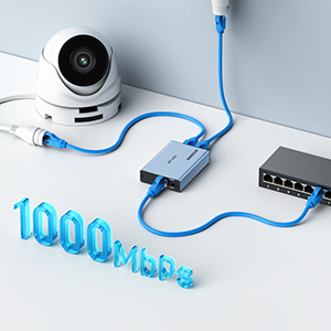 POE ETHERNET SPLITTER