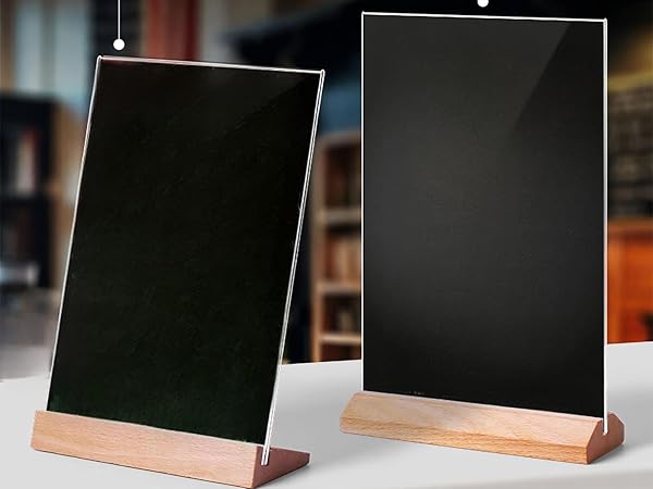 Acrylic Sign Holder