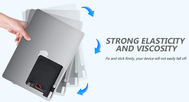 SSD Stick on Pouch Holder with Reusable Adhesive