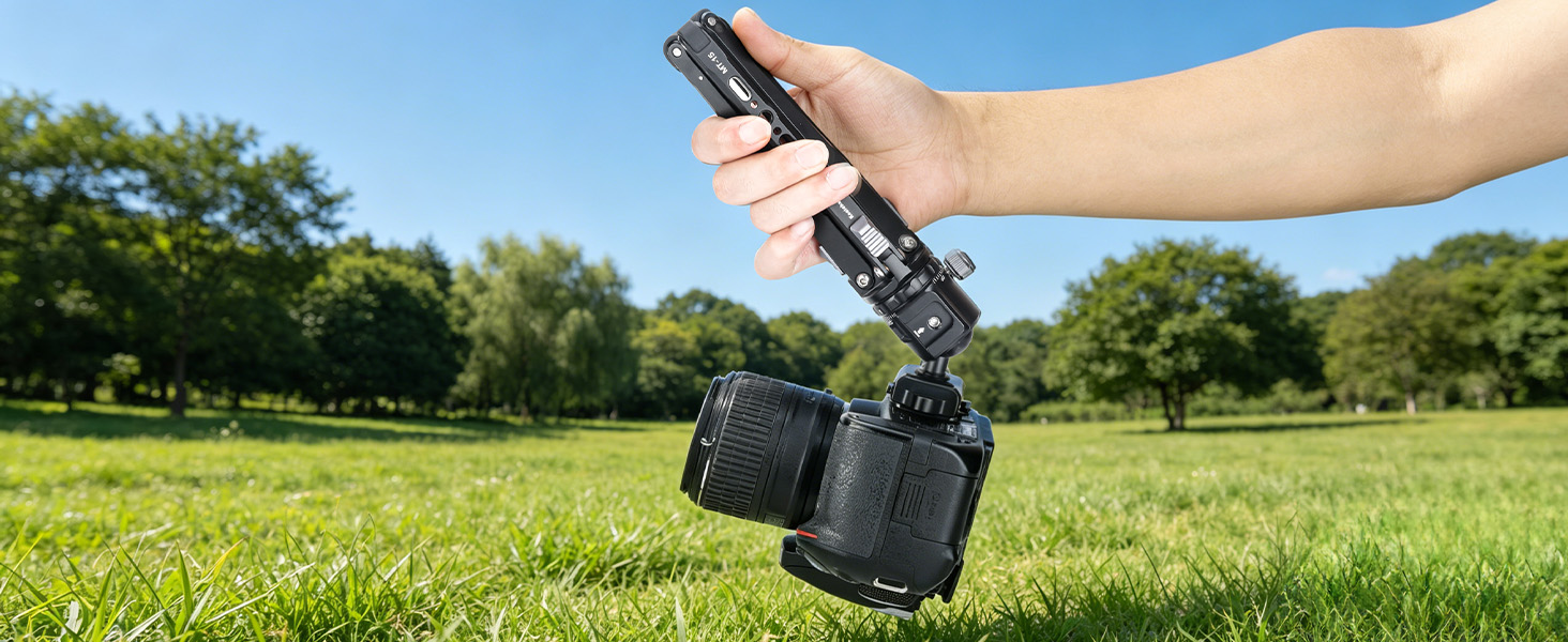 Koolehaoda Mini Tripod for Camera, 3-in-1 Selfie Stick Tripod with Extension Pole &amp;amp; Phone Holder