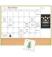 Okydoky Whiteboard Calendar &amp; Corkboard, 13