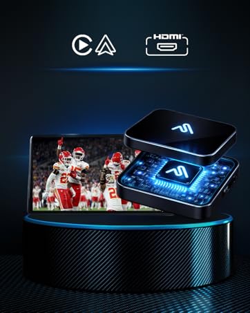 Wireless Carplay and Android Auto with HDMI input